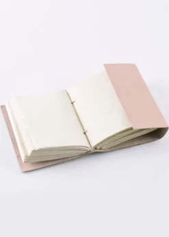 2016200300 - LARP Petit carnet de notes cuir, couleur naturelle, 7 x 9 cm