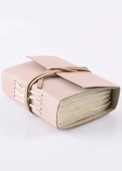 2016200300 - LARP Petit carnet de notes cuir, couleur naturelle, 7 x 9 cm