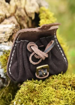 1601000301 - LARP Petit Sac Cuir Marron