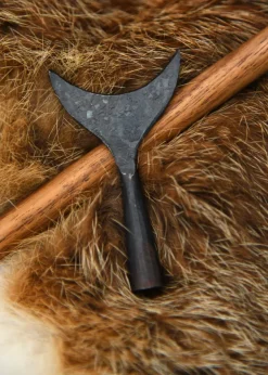 0601024251 - LARP Pointe de Flèche Coupe-Câble Forgée à la Main