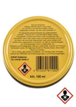 1670929080 - LARP Tierowa entretien intensif du cuir, graisse 100 ml