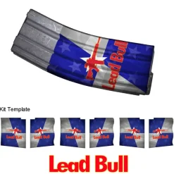 Lead bull - Gunskins AR15 mag skins 3 pack