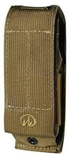 930366 - LEATHERMAN Etui MOLLE USA MARRON L pour Blast, Charge, Core, Fuse, Kick, OHT, Rebar, Skeleton, Super Tool, Original Surge, Surge et Wave