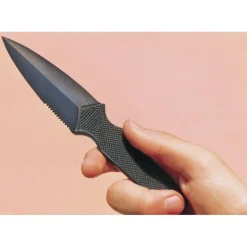 LKNFE - LANSKY "The Knife" Couteau Polymère Rigide à Serrations