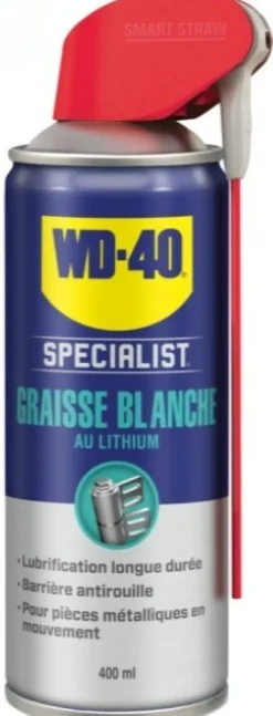 LMA33391 - WD40 Graisse blanche au lithium SPECIALIST 400ml