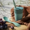 LMF2412411413 - Light my fire Set de 2 sporks bioplastic Musty Yellow/Hazy Blue