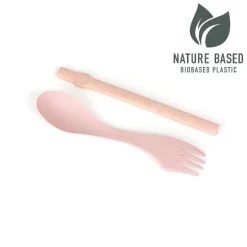 LMF2507710110 - Light my Fire set spork et paille Bioplastic Dusty Pink