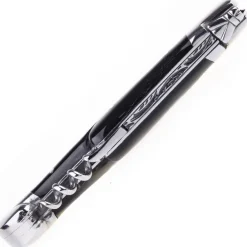 LO312CPI/SSI1- 37 LAGUIOLE EN AUBRAC Laguiole 12 cm Tire-bouchon corne pressée