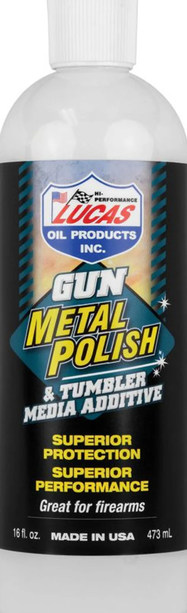 LO10880 - Lucas Oil Gun Metal Polish 16oz 473ml