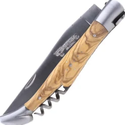 LO312OLI/FSB1- 32 LAGUIOLE EN AUBRAC Laguiole 12 cm Tire-bouchon Olivier