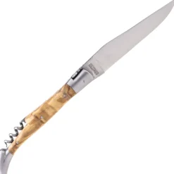 LO312OLI/FSB1- 32 LAGUIOLE EN AUBRAC Laguiole 12 cm Tire-bouchon Olivier