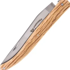 LO512RH/LSB1- 40 LAGUIOLE EN AUBRAC Laguiole 12 cm Lisse Randonneur Chêne