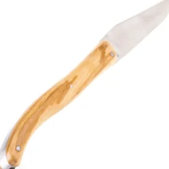 LO512RLI/LSB1-42 LAGUIOLE EN AUBRAC Laguiole 12 cm Lisse Randonneur Olivier