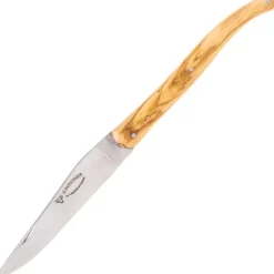 LO512RLI/LSB1-42 LAGUIOLE EN AUBRAC Laguiole 12 cm Lisse Randonneur Olivier