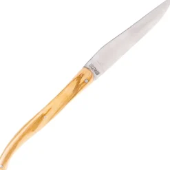 LO512RLI/LSB1-42 LAGUIOLE EN AUBRAC Laguiole 12 cm Lisse Randonneur Olivier