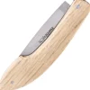LO513VCCHET - 50 LAGUIOLE EN AUBRAC couteau 3 Evêques chêne avec étui cuir