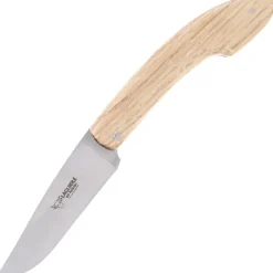 LO513VCCHET - 50 LAGUIOLE EN AUBRAC couteau 3 Evêques chêne avec étui cuir
