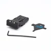 40-104081 - LPA TRT92BW30 Adjustable Rear Sight for CZ 75 Tactical Sport with White Dots