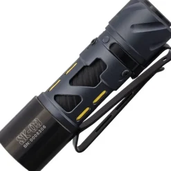 LPGSK03ALGREY - LOOP GEAR SK03 Torche Aluminium E-Tritium 1000lm 920mAh 14500 USB-C GRIS