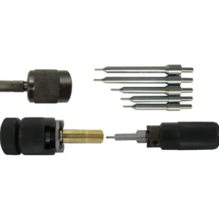 LY7821891 LYMAN E-ZEE Trim Hand Case Trimmer Rifle Set With 5 Pilots