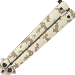 MA36224 COUTEAU PAPILLON CAMO ARIDE