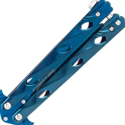 MA02114 COUTEAU PAPILLON RAINBLUE TWISTER