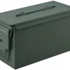 MAL959 - Caisse munition Métal cal.50 OLIVE 33X18X23 cm