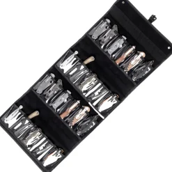 mallette semi-rigide de rangement 22 couteaux