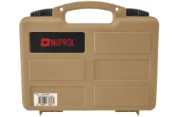 MAL756 - Nuprol Mallette pour arme de poing tan alvéolée