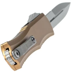 1701M-10APTA - Microtech Hera II Mini Bayonet Apo Tan