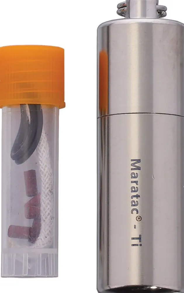 MAR001 - MARATAC Peanut XL Lighter Titanium