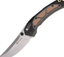 Maxace Backlight 01 Framelock Brass