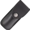50313 - Max Capdebarthes Etui Randonneur cuir noir 12-13cm