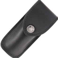 50313 - Max Capdebarthes Etui Randonneur cuir noir 12-13cm