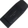 Max Capderbarthes étui Segala en cuir noir 12 cm