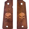MB0016 - MBT PLAQUETTE BOIS PT1911 NID D'ABEILLE PUNISHER
