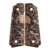 MB0002 - MBT PLAQUETTE BOIS PT1911 SKULL