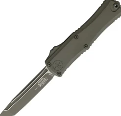 1704M-1CMG - Microtech HERA II Mini T/E Mossy Green Cerakote