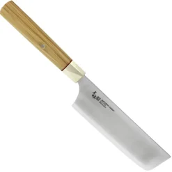 MCUSTA Cuisine Zanmai Nakiri 165 mm Beyond 3 San Mai Aogami
