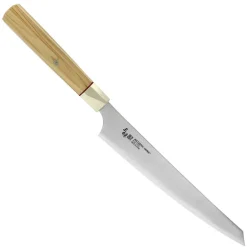 MCUSTA Cuisine Zanmai Sujihiki 270 mm Beyond 3 San Mai Aogami