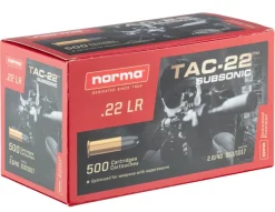 MD344 - Cartouches 22lr Norma Subsonique 1X50
