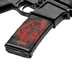 Mercenary Skull - Gunskins AR15 mag skins 3 pack