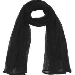 MFH16305A Écharpe filet, noir, ca. 190 x 90 cm