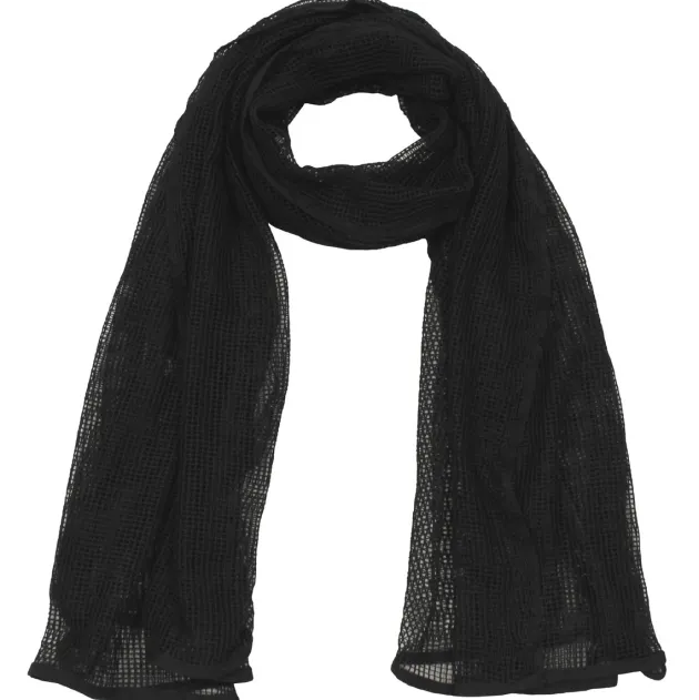 MFH16305A Écharpe filet, noir, ca. 190 x 90 cm