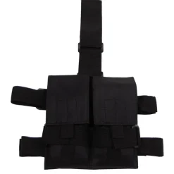 MFH30743A MFH Porte chargeurs tactique, noir, pour 2 chargeurs