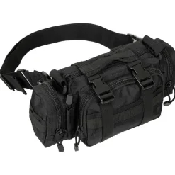 MFH30703A MFH Sac banane et besace, noir