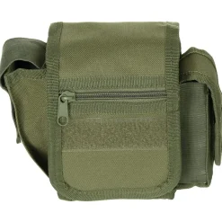 MFH30745B Poche ceinturon avec 3 compartiments, kaki