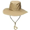 MFH10703FM Chapeau de brousse, kaki, mentonnière, bord pliable TAILLE M