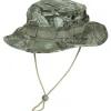 MFH10713HM US GI Chapeau de brousse, mentonnière, GI Boonie, Rip Stop, chasseur-vert TAILLE M