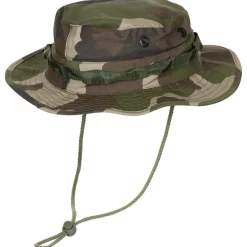 MFH 10713IL US GI Chapeau de brousse, mentonnière, GI Boonie, Rip Stop, CCE camo Taille L